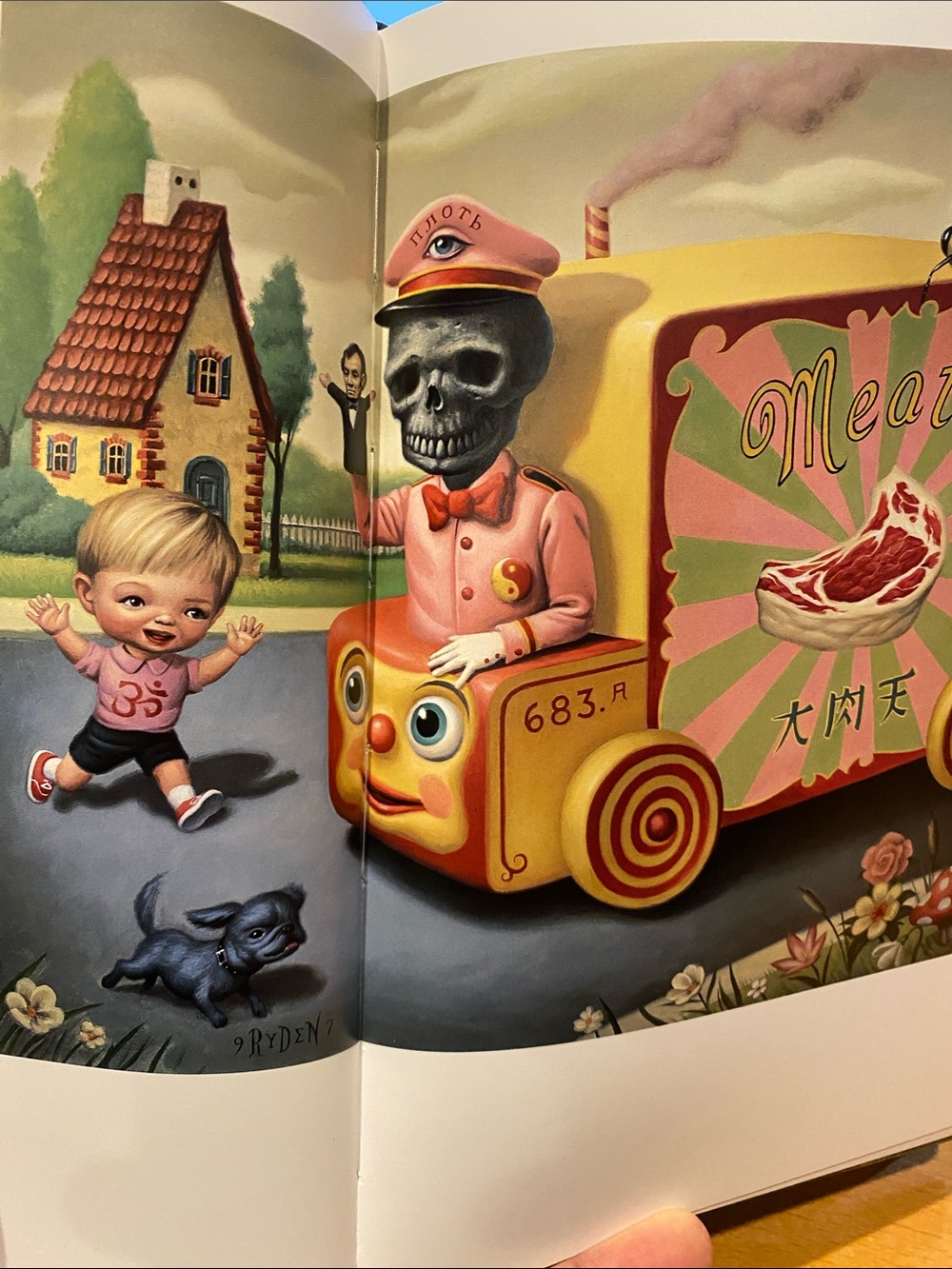 Mark Ryden Art Book - Red Hardcover with Gold Foil - Picture 11 of 14